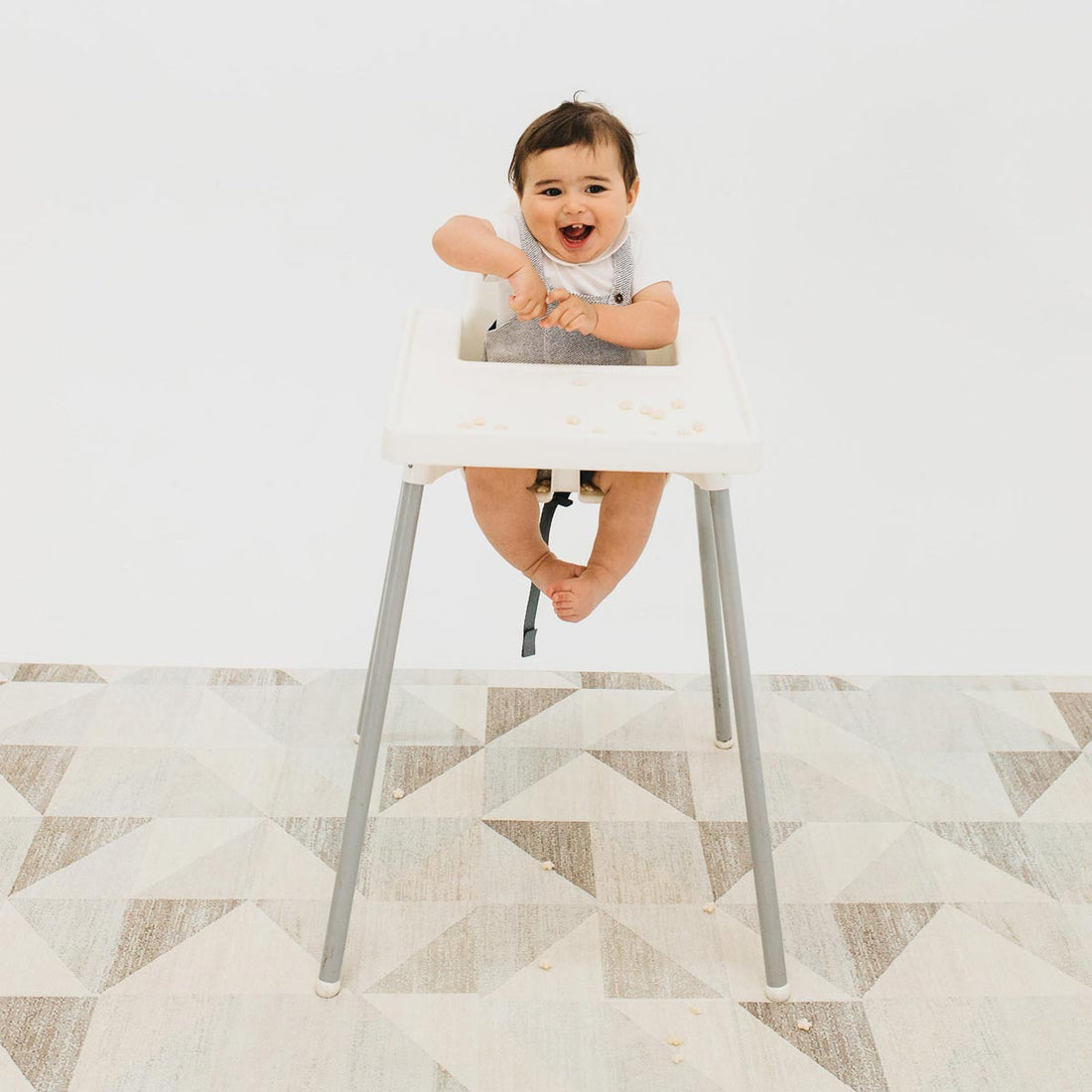 The Lulu Rug by Ruggish • Two-Sided, Memory Foam Play Mat with Modern, Geometric Designer Rug Pattern