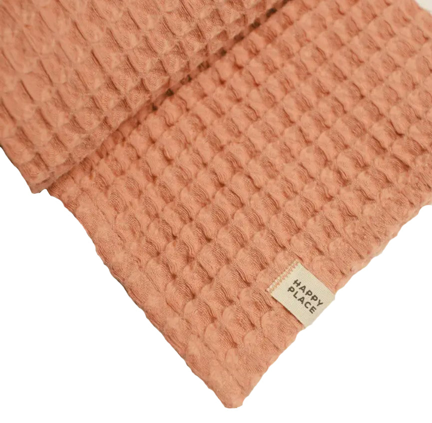 Organic Weightless Waffle Hand Towel –