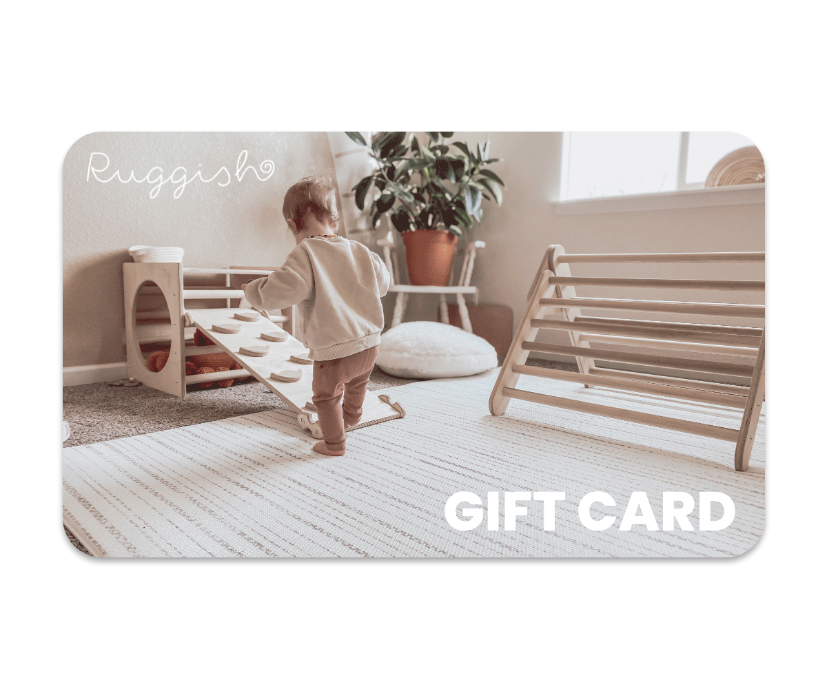Ruggish Gift Card • Memory Foam Play Mats with Modern Rug Designs