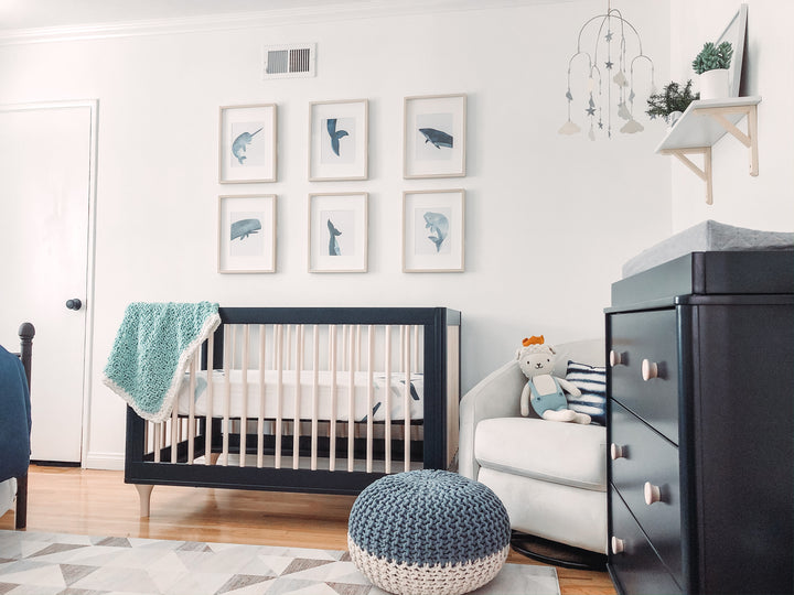 How to Create a Shared Nursery + Guest Room