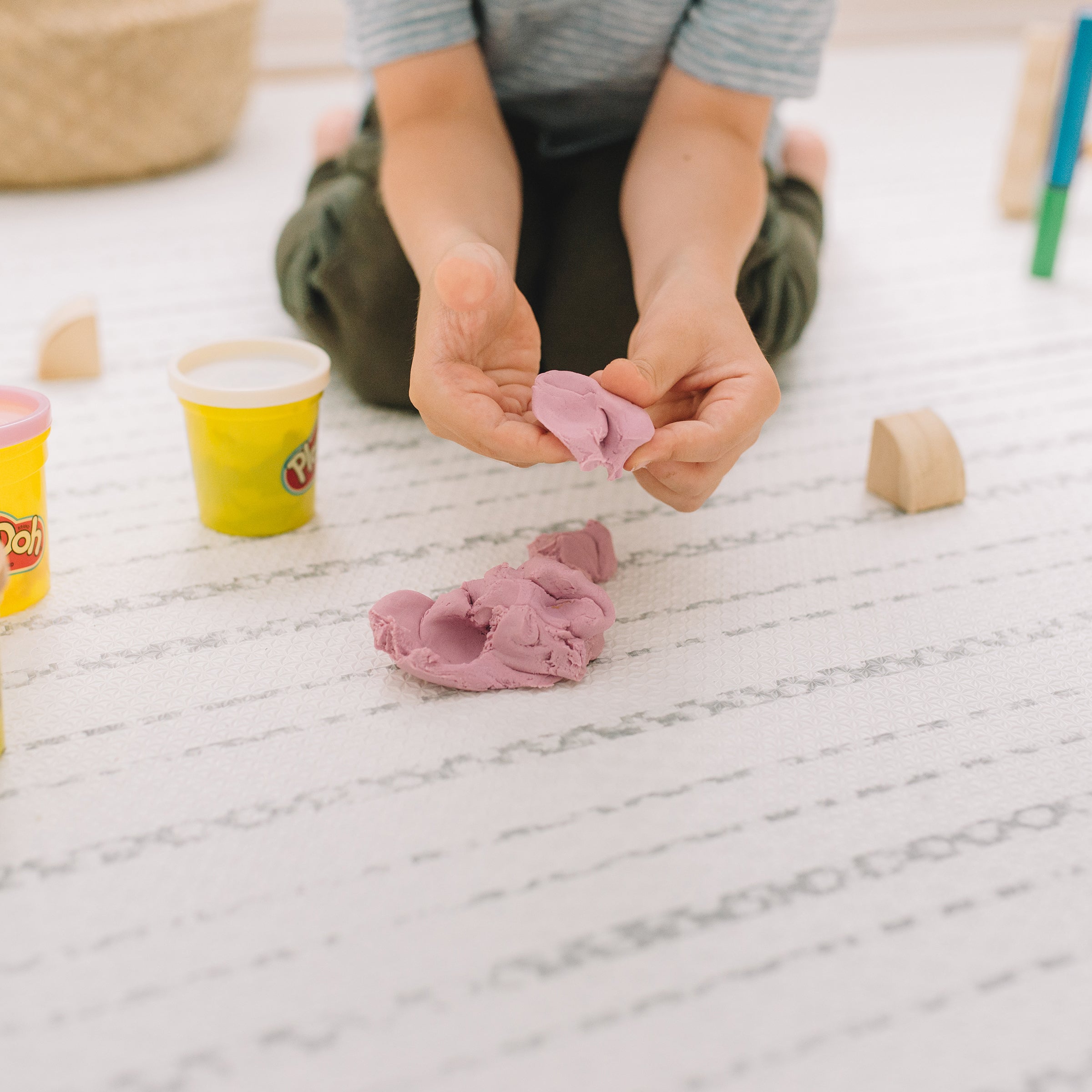 Lola Play Rug • Designer Memory Foam Play Mat • Modern & Two-Sided ...