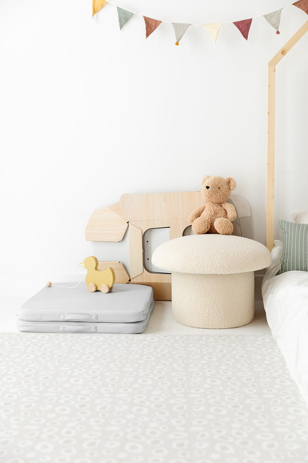 Ruggish Play Pad - Camel and Grey – Ruggish Co