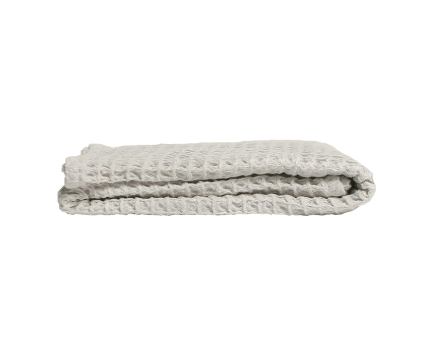 The Weightless Waffle Throw Baby Blanket - Silver